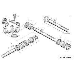 Bearing tractor models PLAYGREEN ORIGINAL GIANNI FERRARI BFB 00777100019