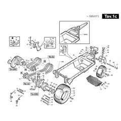 Mutter 14x1,5 Traktor Modelle TURBOGRASS ORIGINAL GIANNI FERRARI 00.26.04.1090