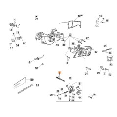 ORIGINAL OLEOMAC GS360 models motosierra aceite 097000147AR 097000147A | Newgardenstore.eu