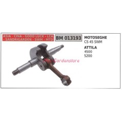 Crankshaft CINA chainsaw engine CS 45 SWM ATTILA 4500 5200 013193 | Newgardenstore.eu