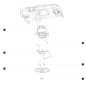 Mähmodul für SEGWAY NAVIMOW I108E AB12.02.00.0105 Rasenroboter