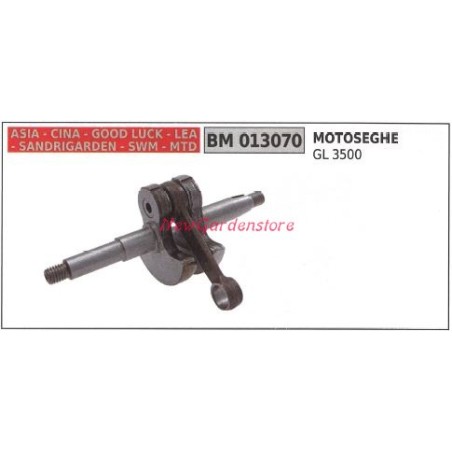 Eje de transmisión CINA para motor de motosierra GL 3500 013070 | Newgardenstore.eu