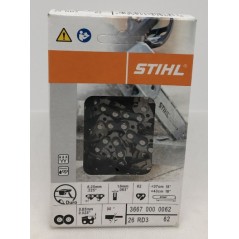 Chaîne dure 0.325 pas 1.6 mm 62 maillons ORIGINAL STIHL tronçonneuse 36670000062