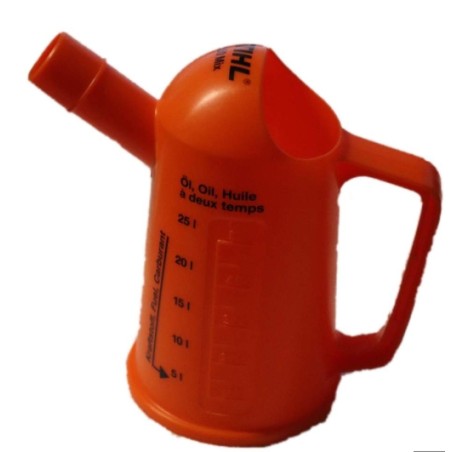 Caraffa graduata in plastica capienza 500mL ORIGINALE STIHL 00008810182 | Newgardenstore.eu