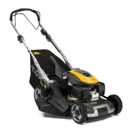 Electric lawnmower STIGA Twinclip 955 V self-propelled 167 cc cut 53 cm bag 70 L | Newgardenstore.eu