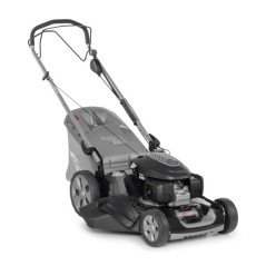 Electric lawn mower CASTELGARDEN XS 55 HV self-propelled 200 cc cut 53 cm bag 70L | Newgardenstore.eu