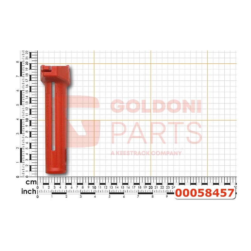 PALANCA DE CONTROL DE PARADA DEL MOTOR ORIGINAL GOLDONI 00058457