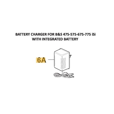 Batterieladegerät für Rasenmähermodelle 46-475IS ORIGINAL STIGA 118204157/0 | Newgardenstore.eu