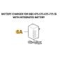 Battery charger mower models AL546SE 46-475IS ORIGINAL STIGA 118204157/0