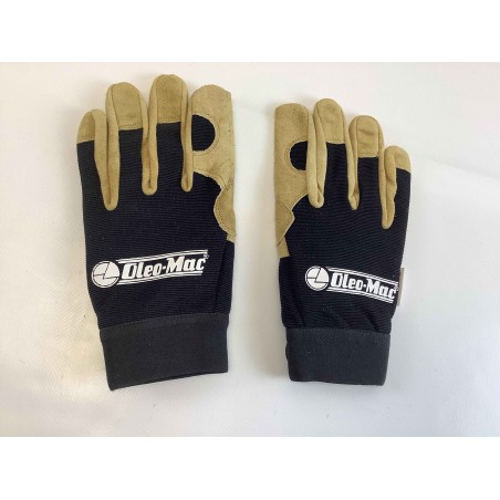 Universal work gloves with suede palm and comfort padding