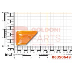 RÉFLECTEUR ORANGE DROIT ORIGINAL GOLDONI 06350649 | Newgardenstore.eu