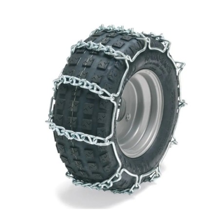 Chaînes à neige 17x8 pouces tracteur tondeuse ORIGINALE STIGA 13-0937-61 | Newgardenstore.eu