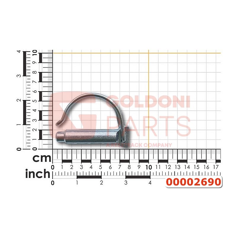 BEFESTIGUNGSSTIFT ORIGINAL GOLDONI 00002690