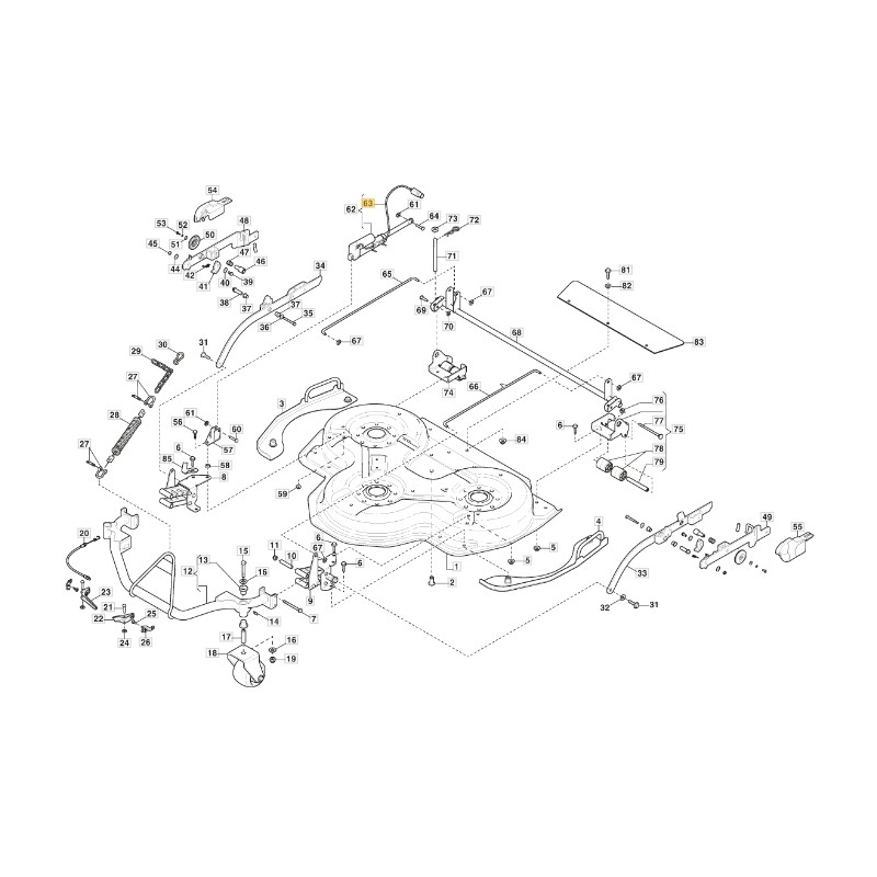 Männlicher Steckverbinder Rasenmäher Modelle COMBI95Q ORIGINAL STIGA 387149301/0