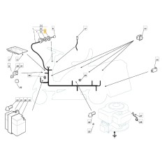 Schutzkappe für Zugmaschine 1228H ORIGINAL STIGA 118565351/0