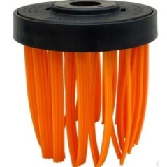 Universal brush head with cap and 16 nylon wires CBH0116TR | Newgardenstore.eu