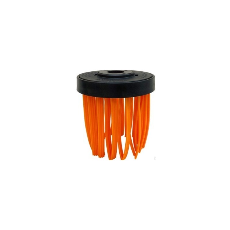 Universal brush head with cap and 16 nylon wires CBH0116TR