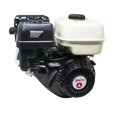 Complete motor ZANETTI ZBM460L3EV 459cc horizontal shaft 25.4mm avv.electric | Newgardenstore.eu