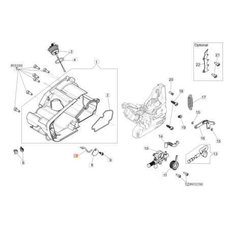 Anello ORIGINALE OLEOMAC per motosega GST 360 50270255R | Newgardenstore.eu