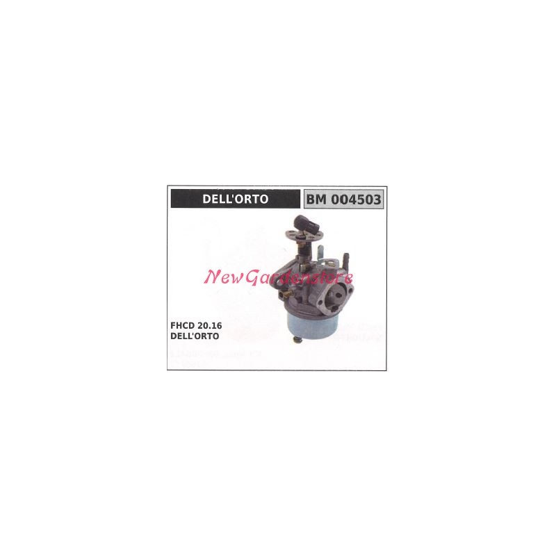 Bowl carburettor DELLORTO lawn mower mower fhcd 20.16 004503