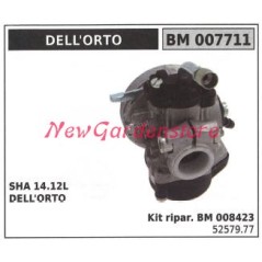 Carburateur d'entraînement DELLORTO tondeuse sha 14.12l 007711 | Newgardenstore.eu
