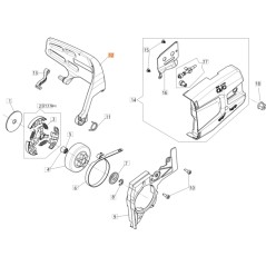 ORIGINAL OLEOMAC Schutz für Kettensäge GST 360 50270185BR