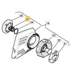 RESSORT DU COUVERCLE DE LA CHAÎNE ORIGINAL STIGA 118801060/0 | Newgardenstore.eu