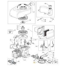 Tubo carburante motore modelli 483R SV200 ORIGINALE STIGA 118550340/0 | Newgardenstore.eu