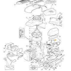 Freno motor modelos SV200 483R STIGA 118550093/0 | Newgardenstore.eu