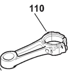 Bielle moteur modèles SV200 ORIGINALE STIGA 118550105/0 | Newgardenstore.eu