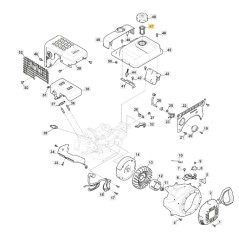 Filtre à carburant moteur modèles LC170F STIGA 118551176/0 | Newgardenstore.eu