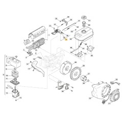 Commande d'accélérateur pour LC170F ORIGINAL STIGA 118551181/0 | Newgardenstore.eu