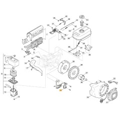 Bobina elettronica motore modelli LC170F ORIGINALE STIGA 118551532/0 | Newgardenstore.eu