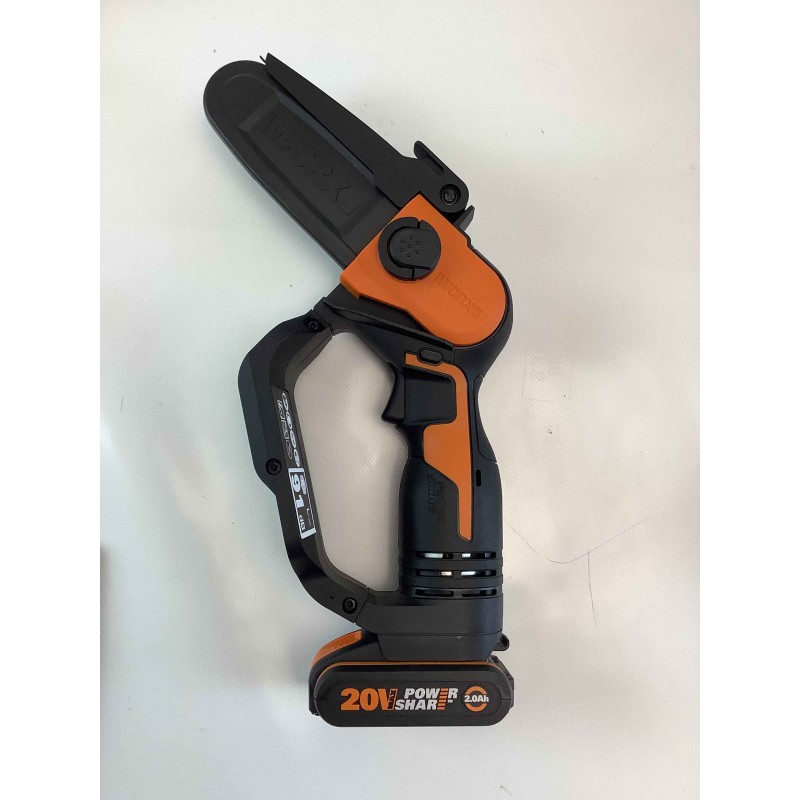 WORX WG324E 20 V podadora de cadena sin cable y cargador incluidos