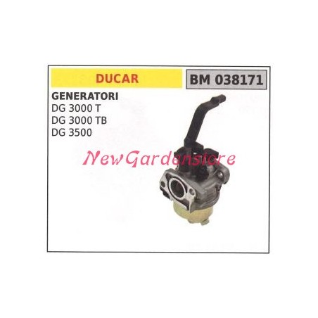 Topfvergaser DUCAR Lichtmaschine DG 3000T 038171 | Newgardenstore.eu