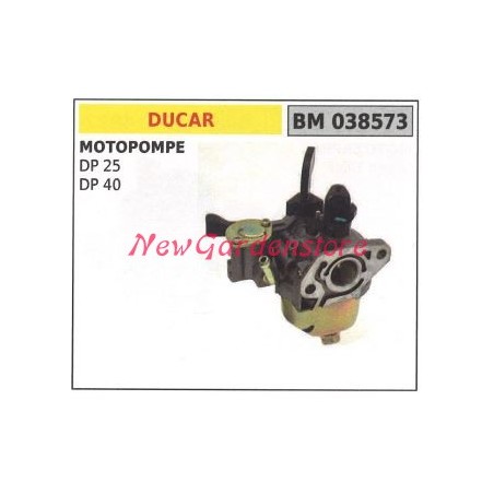 Carburateur à pot DUCAR moteur pompe DP 25 40 038573 | Newgardenstore.eu