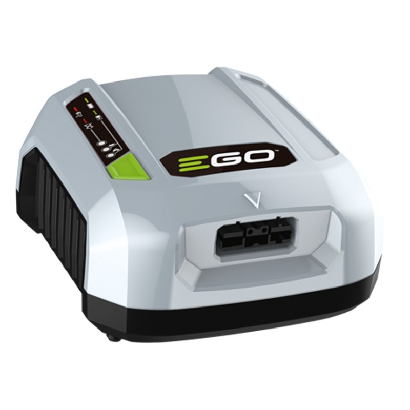 EGO CHX5500 E professional charger with fast charging button