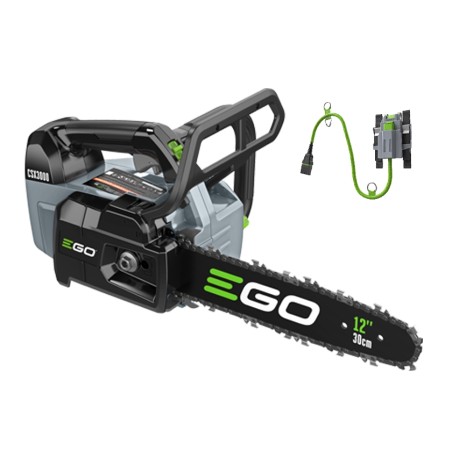 EGO CSX 3000 Scie d'élagage professionnelle à batterie de 56 volts, guide de 30 cm | Newgardenstore.eu