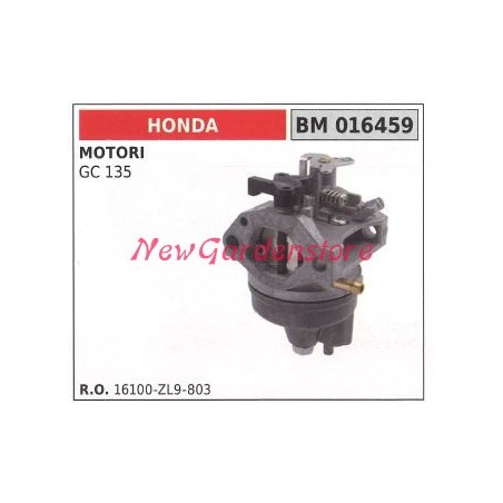 Schüsselvergaser HONDA Motorhacke GC 135 016459 | Newgardenstore.eu