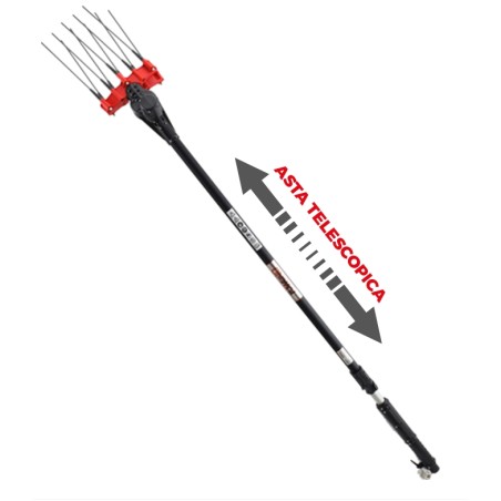 Scuotiolive a batteria POWER10 telescopico ATTILA a moto contrapposto | Newgardenstore.eu