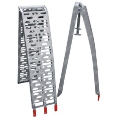 Coppia rampe ATTILA di carico in alluminio ripieghevoli portata massima 900 Kg