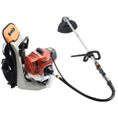 Backpack brushcutter KVR 530 Z KAAZ with KAWASAKI engine TJ 53E 53.2 cc | Newgardenstore.eu