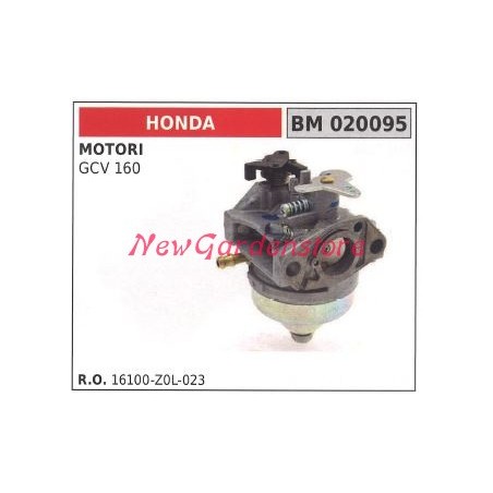 Carburador HONDA motoazada GCV 160 020095 | Newgardenstore.eu