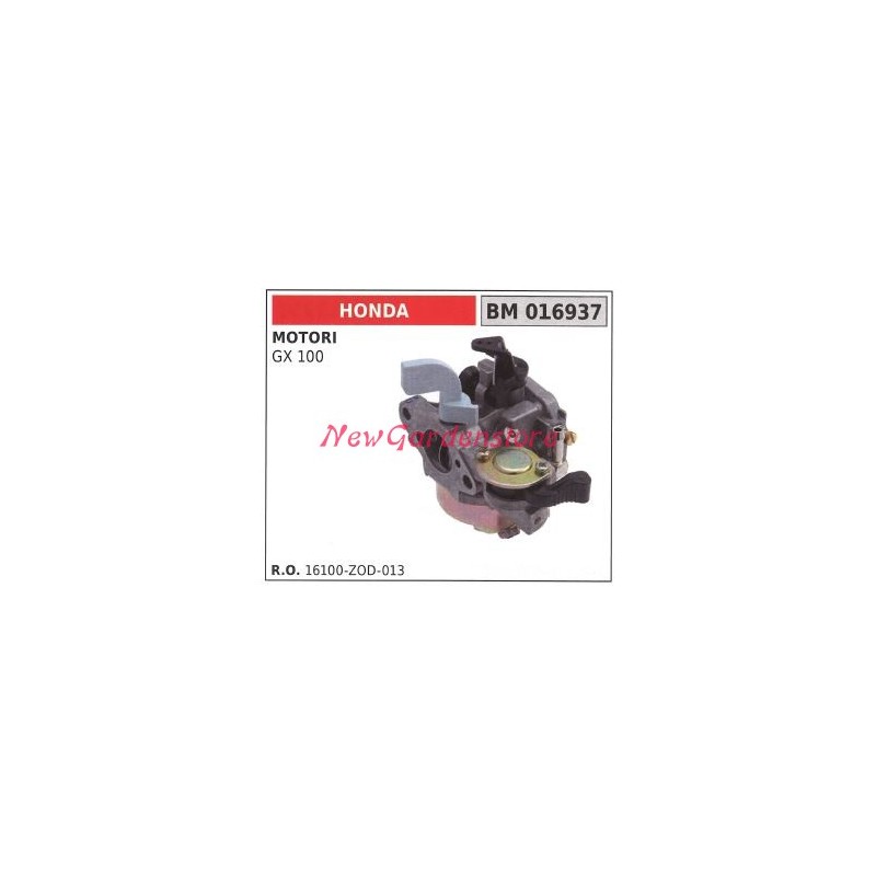 Carburador de cuba HONDA motoazada GX 100 016937