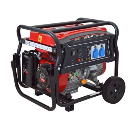 DUCAR SERIE ENDURANCE DG 5000 T Generador con motor 4 tiempos OHV 302 cc | Newgardenstore.eu