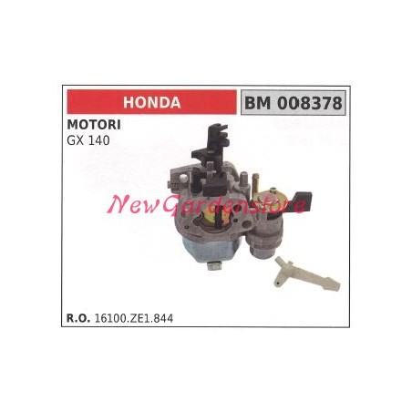 Carburatore a vaschetta HONDA motozappa GX 140 008378 | Newgardenstore.eu