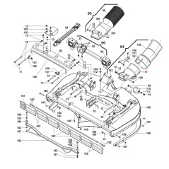 Mähkopf GIANNI FERRARI für Sammelplatte 130 / 150RCA 01.50.01.2840