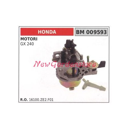 Carburador de cuba HONDA motoazada GX 240 009593 | Newgardenstore.eu