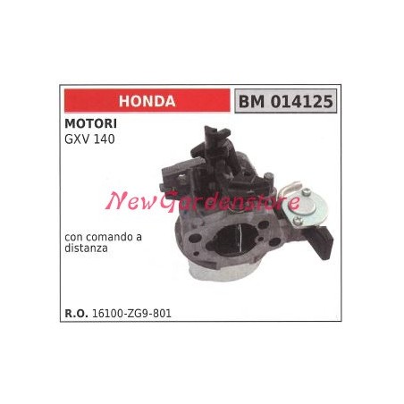 Carburador de cuba HONDA motoazada GXV 140 014125 | Newgardenstore.eu