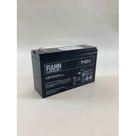 Batteria ermetica al piombo FIAMM 12FGH23 12V 5.0 Ah trattorino | Newgardenstore.eu